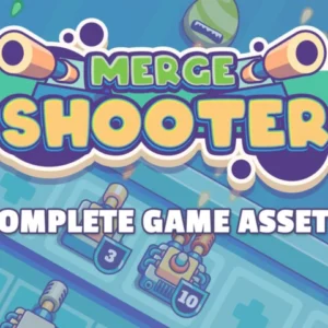 Merge Shooter Cartoon Asset Kit