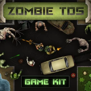 Zombie TDS 2D Game Kit